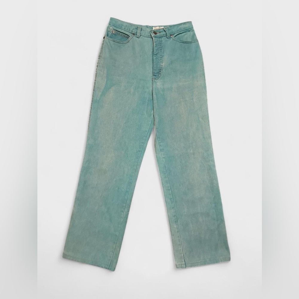 🇺🇸 CALVIN KLEIN Vintage Made in USA 100% Cotton Mom Jeans